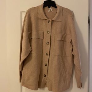 Cardigan-veste oversize